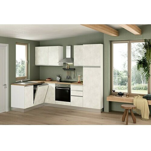 Marinelli Cucine Montažna kutna kuhinja Marina (&amp;Scaron; x D: 270 x 165 cm, S električnim uređajima) Slike