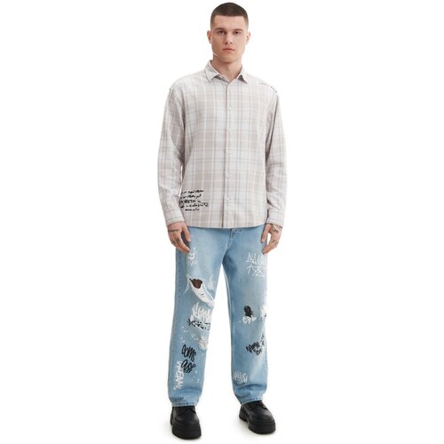 Cropp mu&amp;scaron;ka karirana ko&amp;scaron;ulja - Bijela 4547W-00X Slike