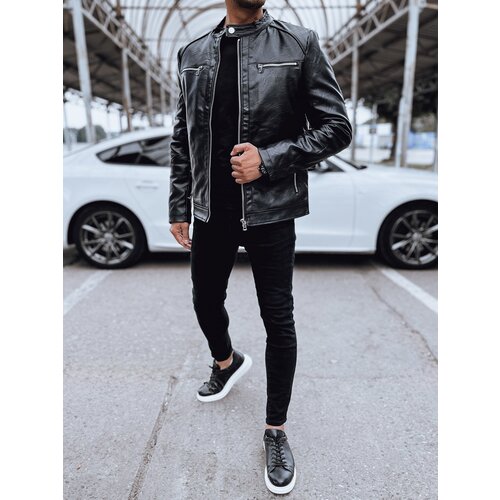 DStreet Men's leather jacket black Cijene
