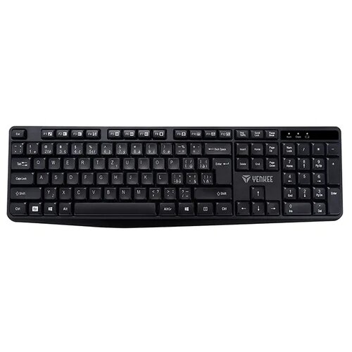 Yenkee Tastatura bežična YKB 2020CS WL, Crna Slike