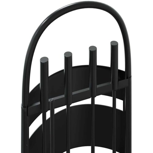 Komplet orodja za kamin 5 kosov 23x15x66 cm jeklo Slike