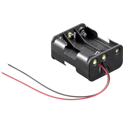 Goobay 81216 nosilec baterij 6x Mignon (AA) kabel (D x &Scaron; x V) 58 x 47 x 28 mm, (20635678) Cene