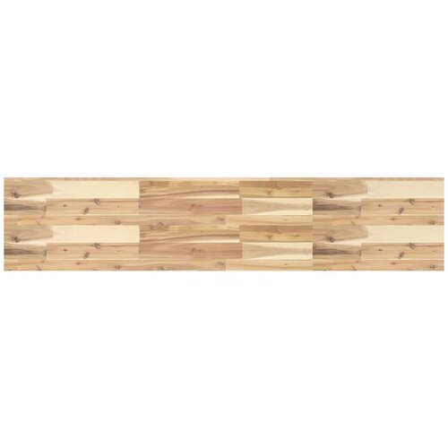 VidaXL Plutajuća polica 140x30x4 cm masivno neobrađeno drvo bagrema Slike