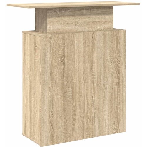  Recepcijski stol Sonoma hrast 100x40x104 cm Konstruirano drvo Slike