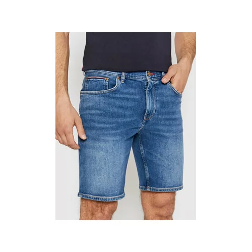 Tommy Hilfiger Jeans kratke hlače Brooklyn MW0MW18035 Mornarsko modra Regular Fit