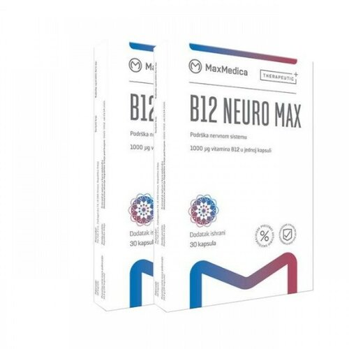 Max Medica maxmedica B12 neuro max, 30 kapsula 1+1 gratis Cene