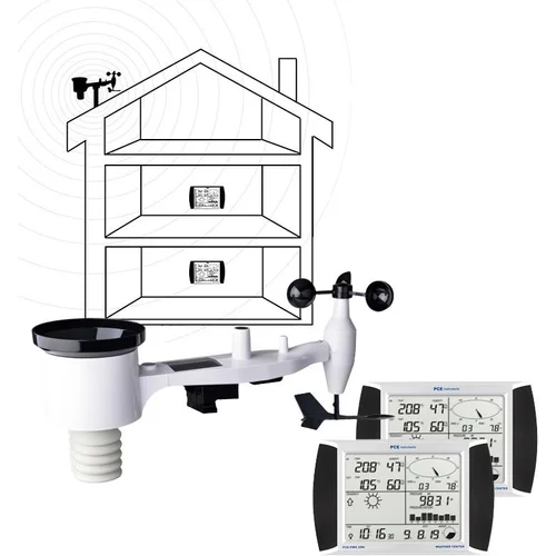 Pce PCE-FWS 20N-1 PCE-FWS 20N-1 bežična vremenska stanica