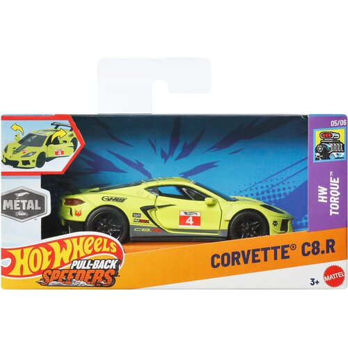 Mattel Hot Wheels: Corvette C8.R navijalni avtomobilček 1/43 - Cene