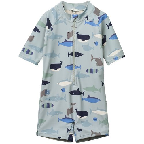 Liewood kombinezon za kupanje s rukavima max shark dove blue Cijene