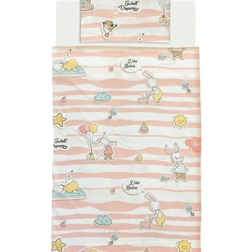 LILLO & PIPPO posteljina Zeke 3/1, 80x120cm A057716-ROZE Cijene