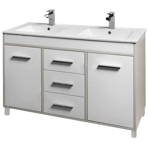 Ceramica lux Ormarić za kupatilo Atina Bianco, Donji deo 120, Plazma dupla Slike