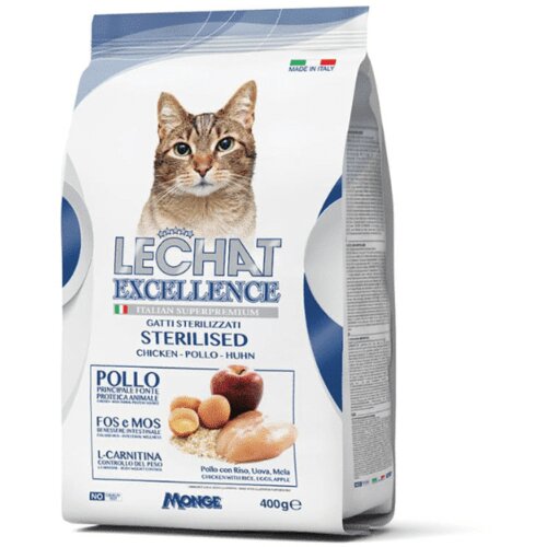 Lechat Le Chat Exellence Superpremium Sterilised Chicken - 400 g Slike