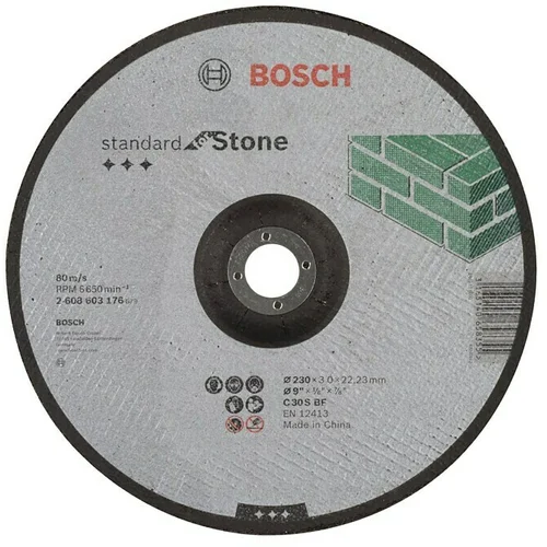 Bosch Rezni disk Standard for Stone (Promjer rezne ploče: 230 mm, Debljina plohe: 3 mm, Koljenasto) Bosch Rezni disk Standard for Stone (Promjer rezne ploče: 230 mm, Debljina plohe: 3 mm, Koljenasto)