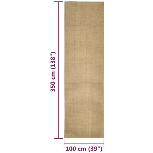 vidaXL Tepih od sisala za grebanje 100 x 350 cm Cijene