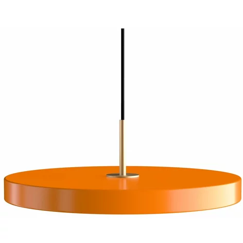 UMAGE Oranžna LED viseča svetilka s kovinskim senčnikom ø 43 cm Asteria Medium –