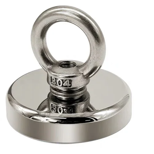 INF Super močan neodimski magnet / ribiški magnet Silver 42 mm, (21534641)