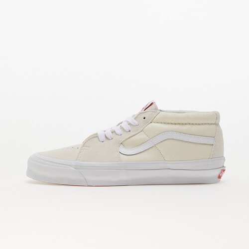Vans Vault OG SK8-Mid LX Suede/ Canvas White/ White Slike