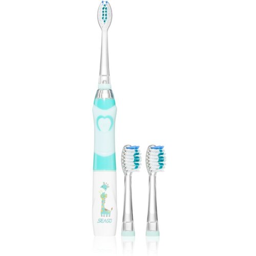 Seago Kids Sonic Toothbrush SG-977 sonična četkica za zube za djecu Green 1 kom Slike