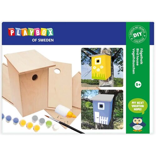 Playbox Set za izradu drvene kućice za ptice Cene