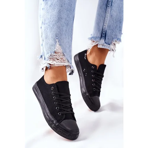 PS1 Women's Classic Sneakers Black Omerta