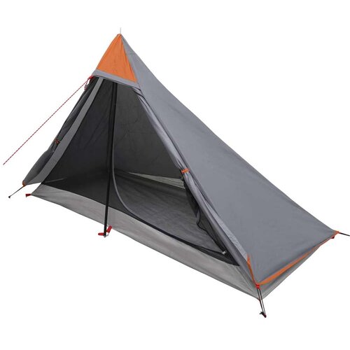 Šator za planinarenje Siva i narančasta 222 x 85 x 125 cm - Siva i narančasta Cene