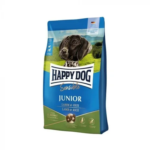 Happy Dog Supreme Sensible Junior z jagnjetino in rižem - 10 kg