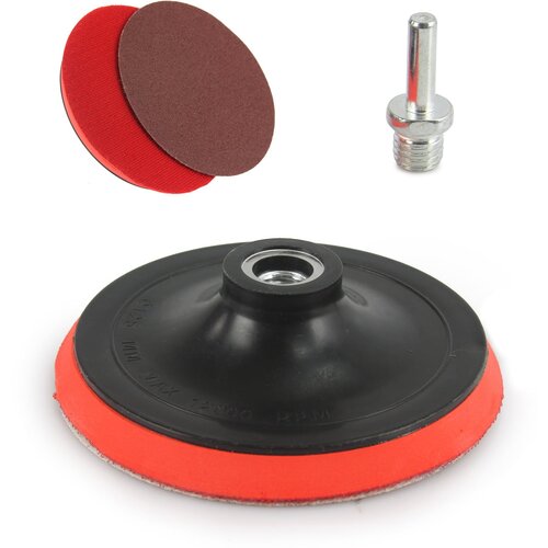 Brusni disk M14 125mm za kotne brusilnike + adapter Cene