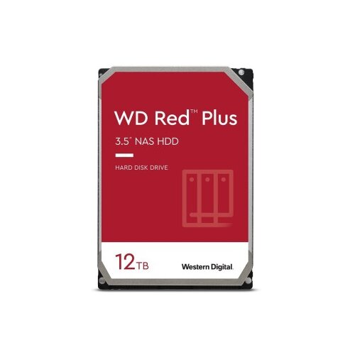 Western Digital WD Red Plus 12 TB SATA 6 Gb/s 3,5-palčni trdi disk (HDD) Cene