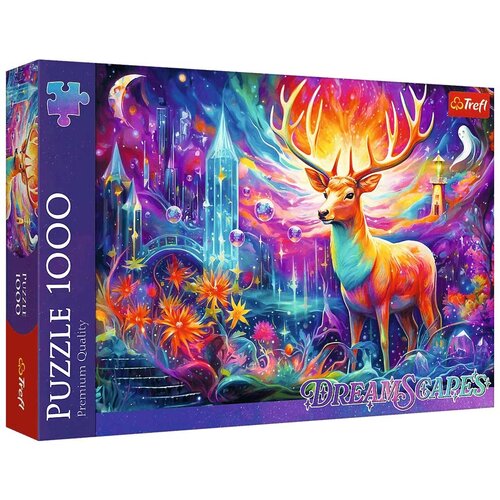 Trefl DreamScapes Mistični jelen puzzle od 1000 dijelova - Slike