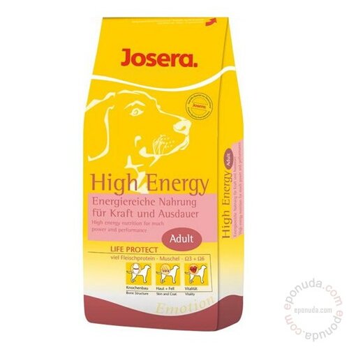 Josera Emotion High Energy, 15 kg Slike