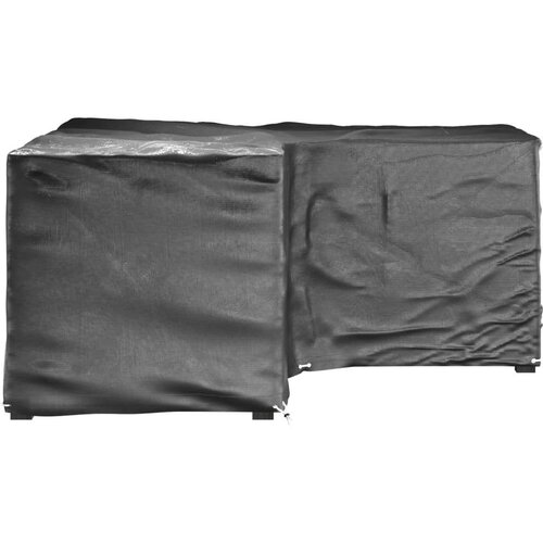 vidaXL Prevleka za vrtno pohi&scaron;tvo L oblike 12 obročkov 185x185x90 cm Cene