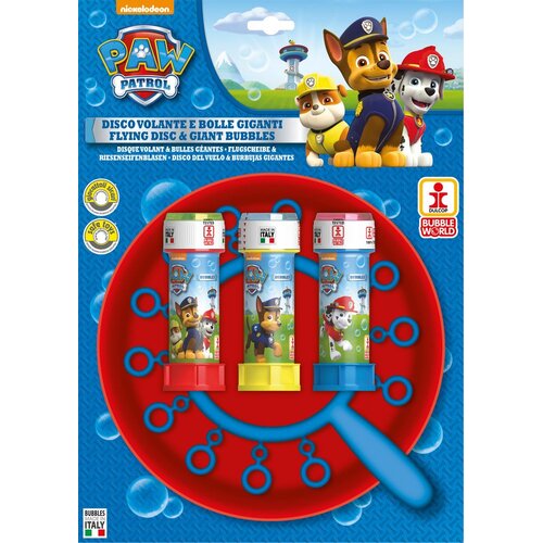Paw Patrol Dulcop Frizbi set za velike mjehuriće od sapunice Slike