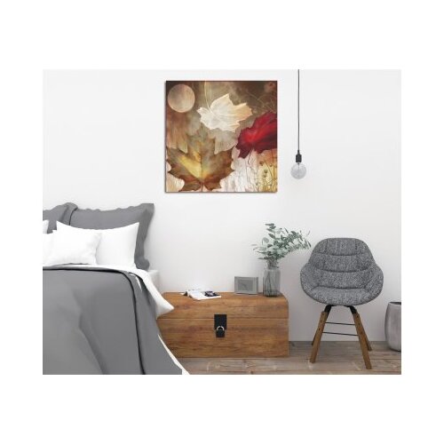 Wallxpert Dekorativna slika na platnu, 45x45cm, &amp;Scaron;areno Slike