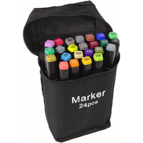  Set od 24 dvostrana alkoholna markera Slike