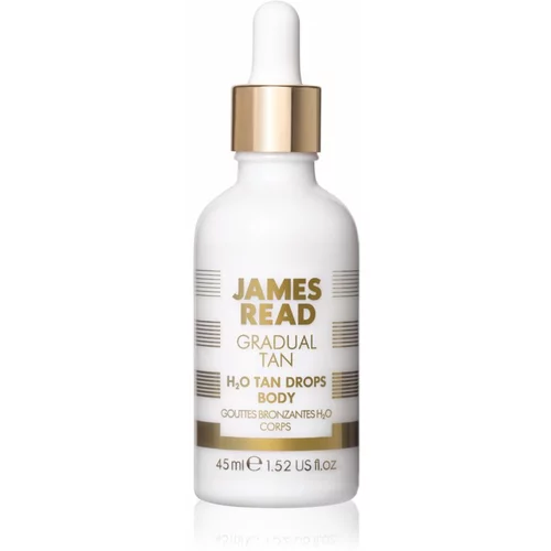 James Read Gradual Tan H2O Tan Drops kapi za samotamnjenje za tijelo nijansa Light/Medium 45 ml