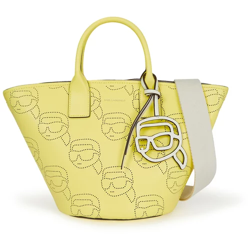 Karl Lagerfeld Nakupovalna torba rumena