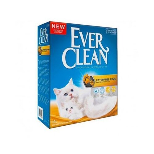 Everclean Ever Clean Pijesak za mačke Litterfree Paws, grudajući, mirisni, 10 L Cene