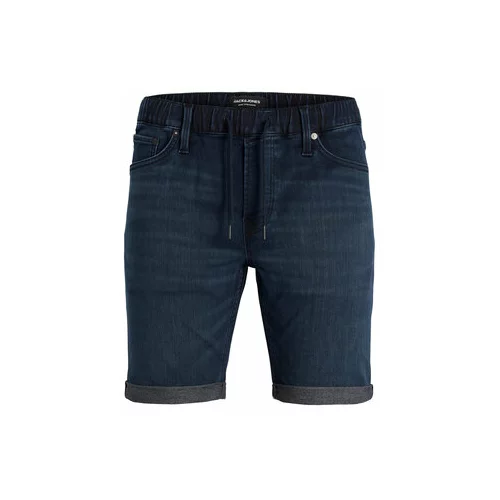 Jack & Jones Jeans kratke hlače 12223989 Mornarsko modra Regular Fit