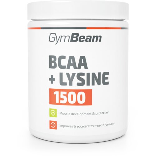 GymBeam BCAA 1500 + Lizin 300 tabl bez ukusa Slike