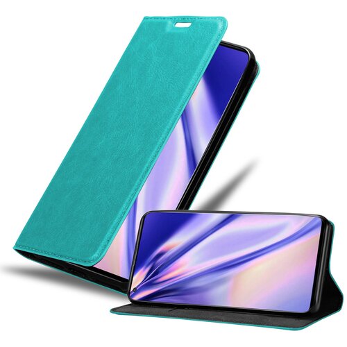 Cadorabo Primer združljiv z OPPO v bencinski turkiznici - za&scaron;čitni pokrov z magnetnim zapiranjem, stoječo funkcijo in režo za kartico, (20588602) Cene