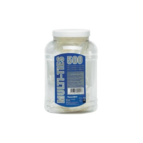 ABB Ty-Fast kablovske vezice v plastični posodi, JTB-500, crna, (UV odporne), 500 ko Slike