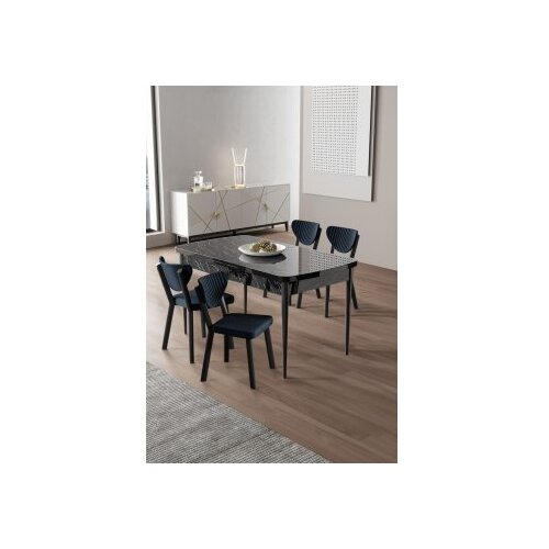 Hanah home trpezarijski set, 5 dijelova, Teget Cijene