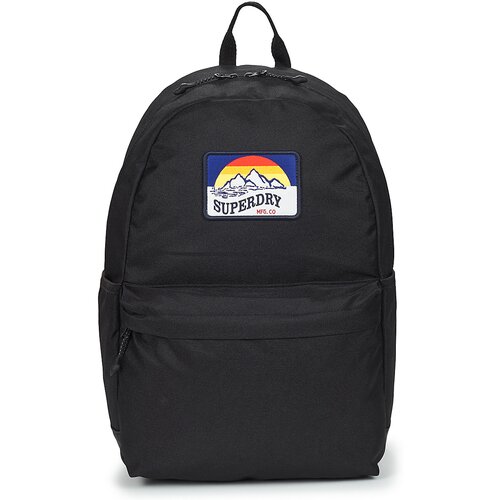 Superdry CLASSIC PATCH MONTANA Crna Slike