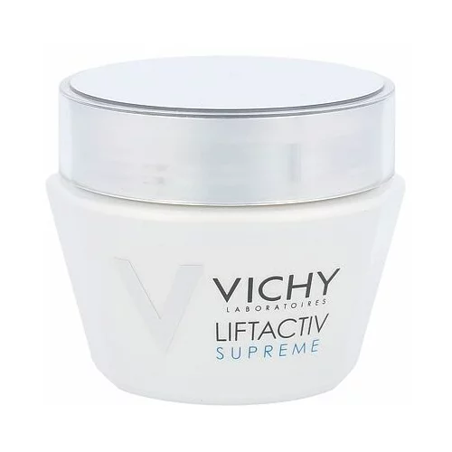 Vichy Liftactiv Supreme dnevna krema za obraz za suho kožo 50 ml poškodovana škatla za ženske