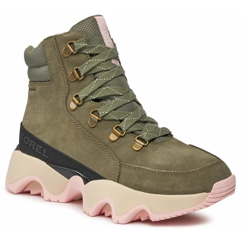 Sorel Superge Kinetic™ Impact Conquest Wp NL5040-397 Stone Green/Chalk
