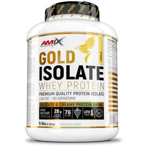 Amix Gold Whey Protein Isolate 2.28kg – Premium Izolat Proteina Cene