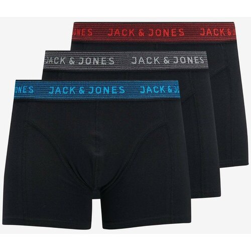 Jack & Jones Oprijete boksarice 3 Piece Črna Cene