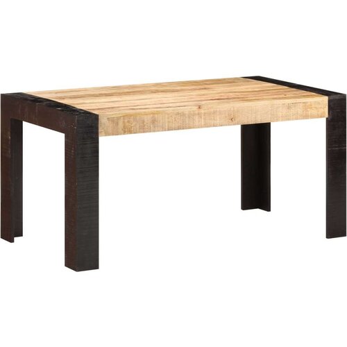  Blagovaonski stol 160 x 80 x 76 cm od masivnog drva manga Slike