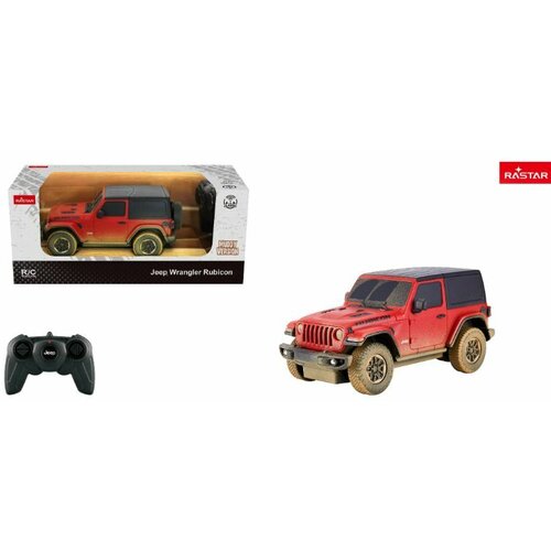  Auto 1:24 jeep wrangler rubicon-muddy version r/c ( 53/79500-4 ) Cene