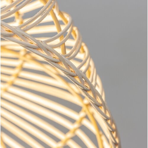  Brilagi - LED luster na sajli CERIA BOHO 1xE27/40W/230V prečnik 40 cm ratan Slike